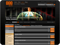 Aper&ccedil;u 888 Sport