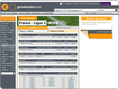 Aper&ccedil;u Gamebookers